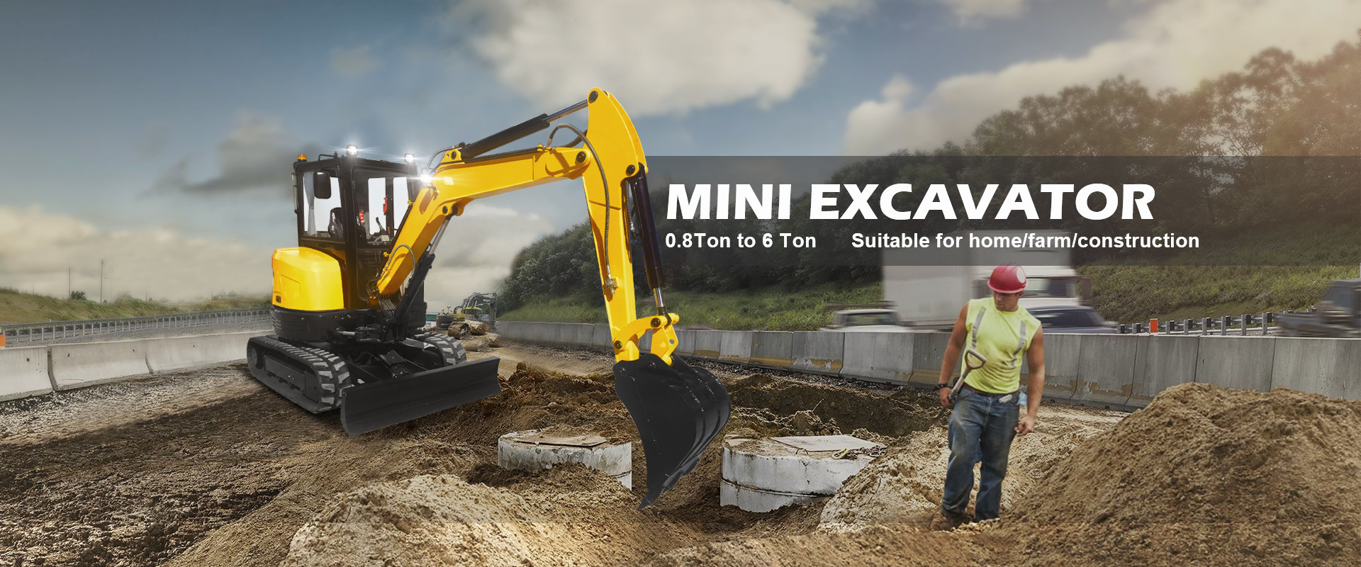qualidade Mini Excavator Machine fábrica