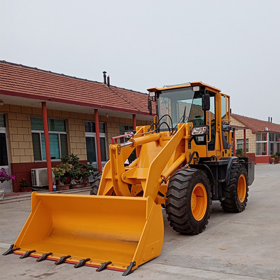qualidade 2500kg Mini Front End Loader Industrial Hydraulic controla a trilha da roda de 2050mm fábrica